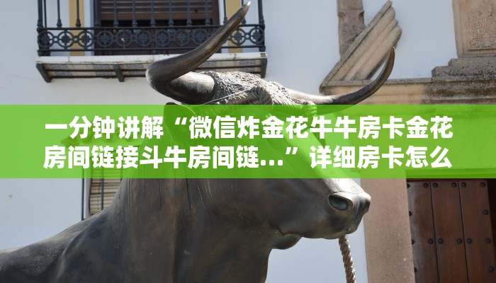 一分钟讲解“微信炸金花牛牛房卡金花房间链接斗牛房间链…”详细房卡怎么购买教程