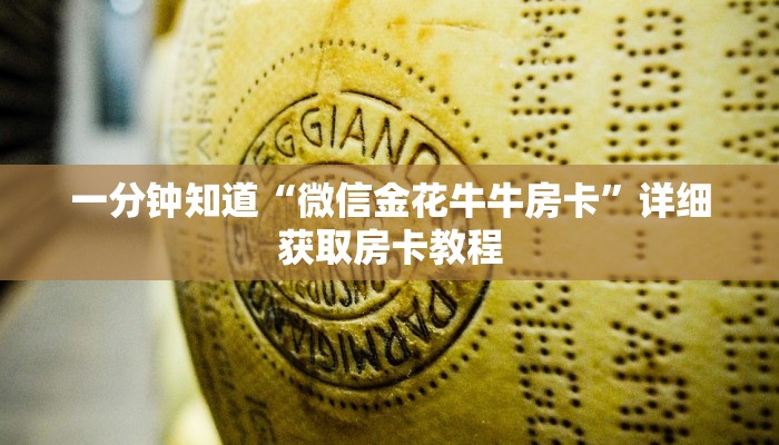 一分钟知道“微信金花牛牛房卡”详细获取房卡教程
