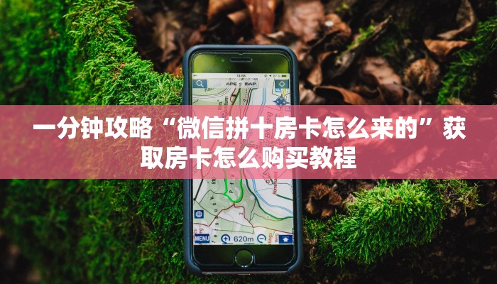 一分钟攻略“微信拼十房卡怎么来的”获取房卡怎么购买教程