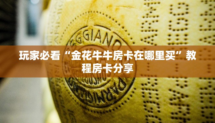 玩家必看“金花牛牛房卡在哪里买”教程房卡分享