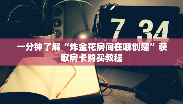 一分钟了解“炸金花房间在哪创建”获取房卡购买教程