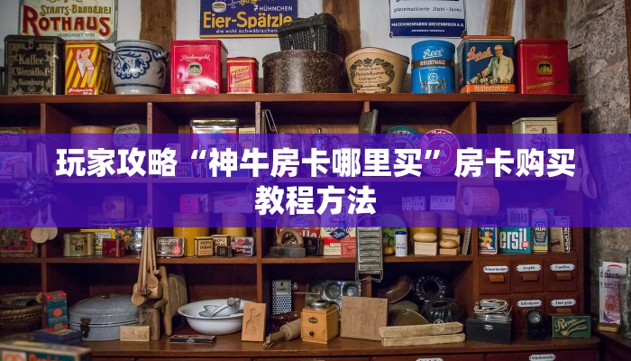 玩家攻略“神牛房卡哪里买”房卡购买教程方法