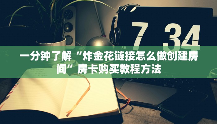 一分钟了解“炸金花链接怎么做创建房间”房卡购买教程方法
