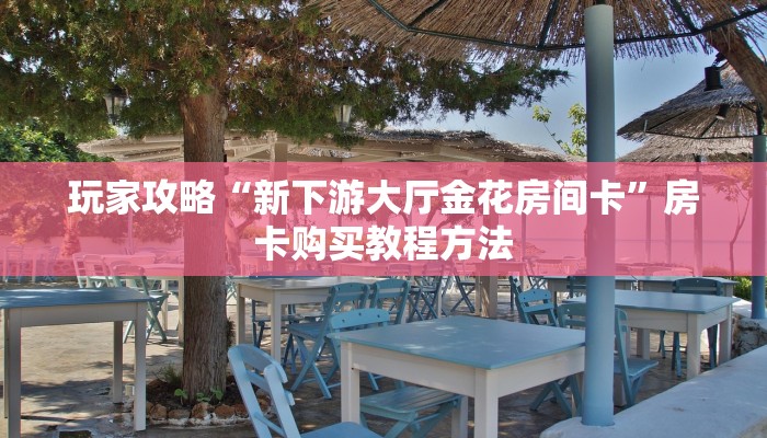 玩家攻略“新下游大厅金花房间卡”房卡购买教程方法