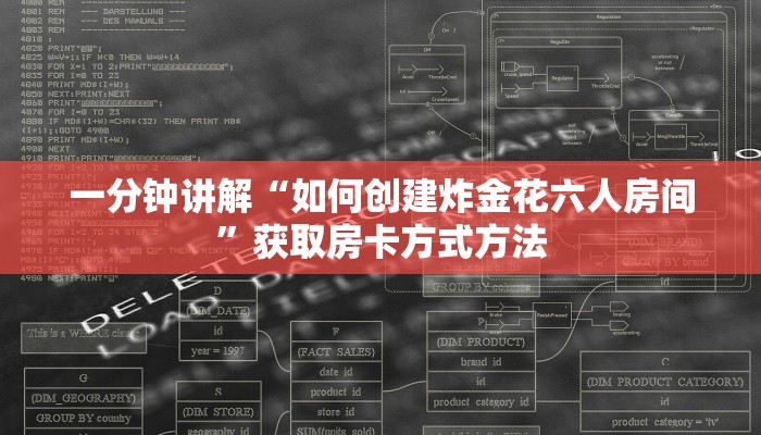 一分钟讲解“如何创建炸金花六人房间”获取房卡方式方法