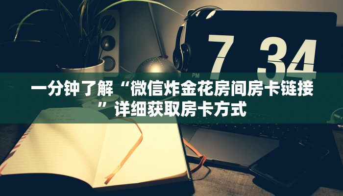 一分钟了解“微信炸金花房间房卡链接”详细获取房卡方式